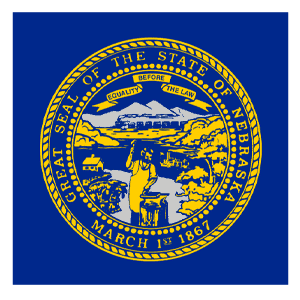 Nebraska flag icon