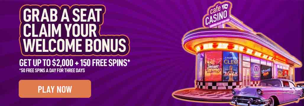 Cafe Casino promo